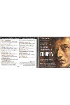 Cd - the Greatest Ever Recordings of Chopin - Chopin, Rubinstein, Perahia, Pollini