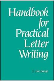 Handbook For Practical Letter Writing (frete Gratis) - L. Sue Baugh