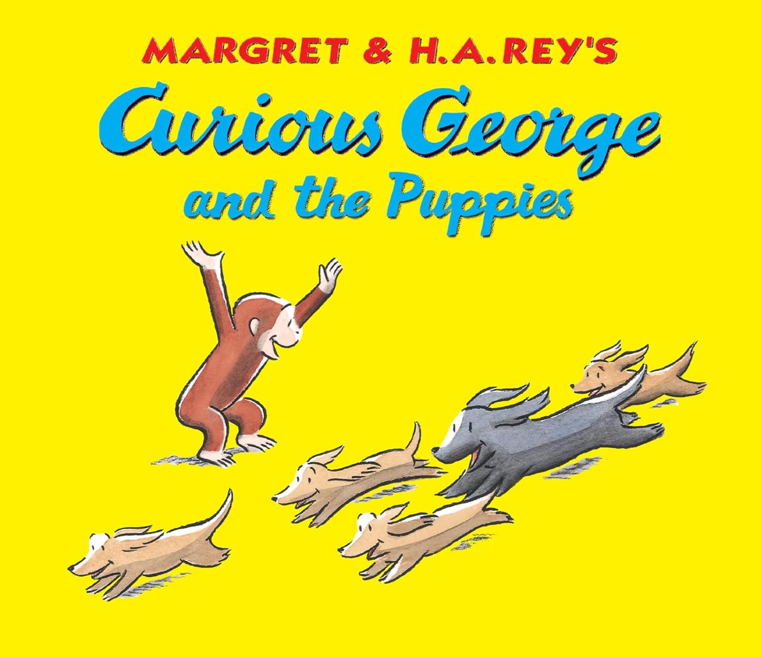 Curious George and the Puppies - Margret Rey