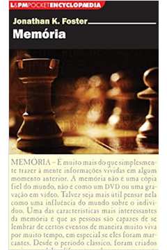 Memoria (livro de Bolso) - Jonathan K. Foster