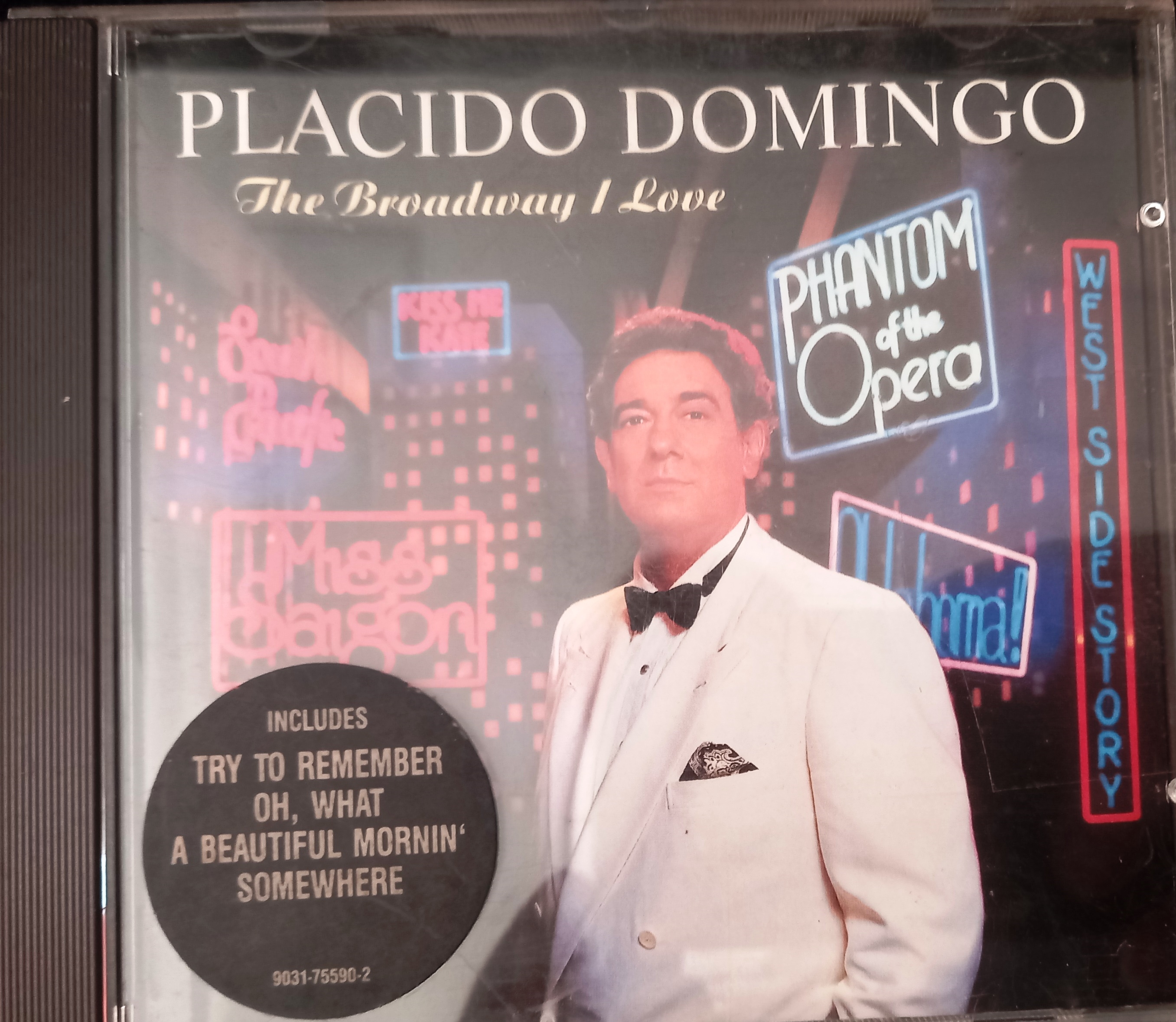 CD - The Broadway I Love - Placido Domingo + The London Symphony Orchestra 