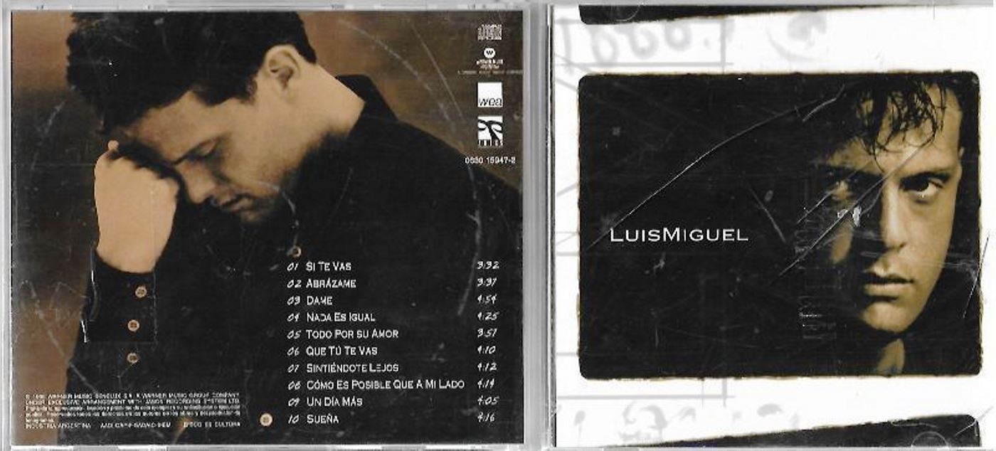 Cd - Nada Es Igual ... - Luis Miguel