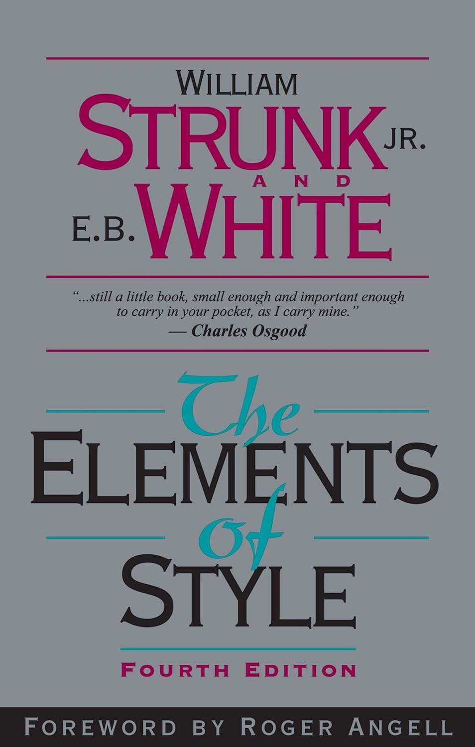 The elements of style - William Strunk Jr e E. B. White