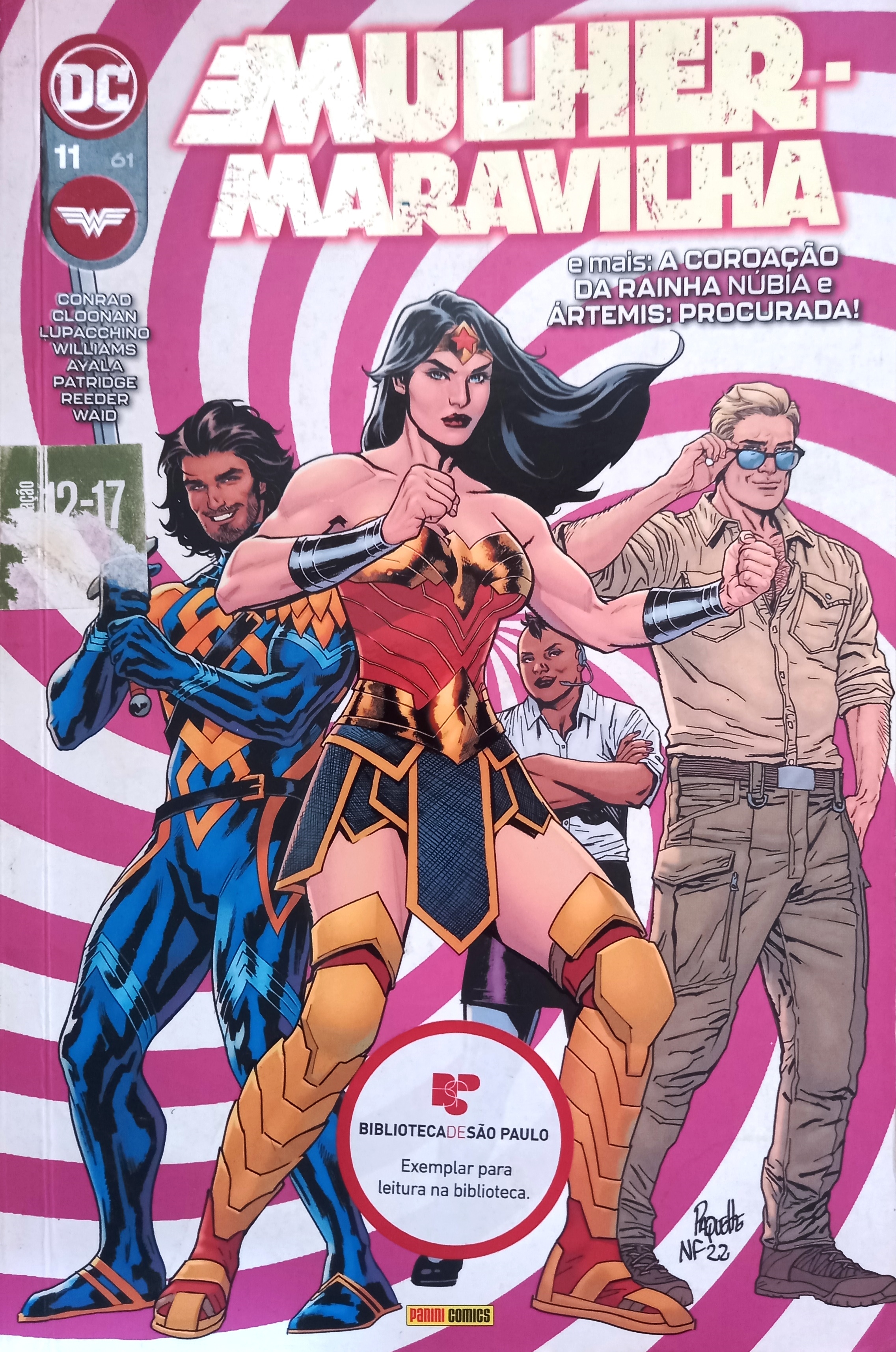 Mulher-maravilha - N° 11 / 61 - Conrad Cloonan