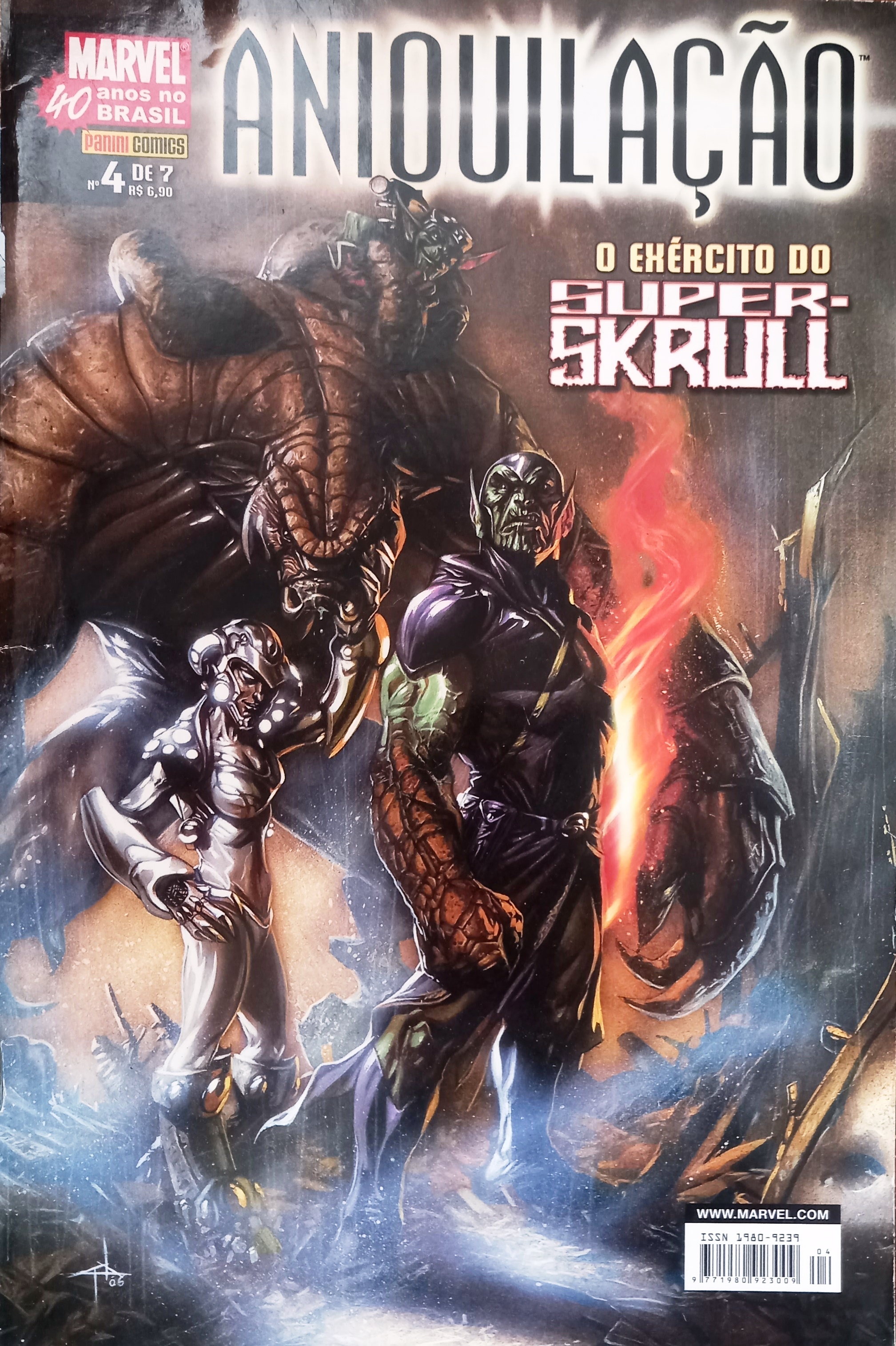 Aniquilação o Exército do Super Skrull - Marvel