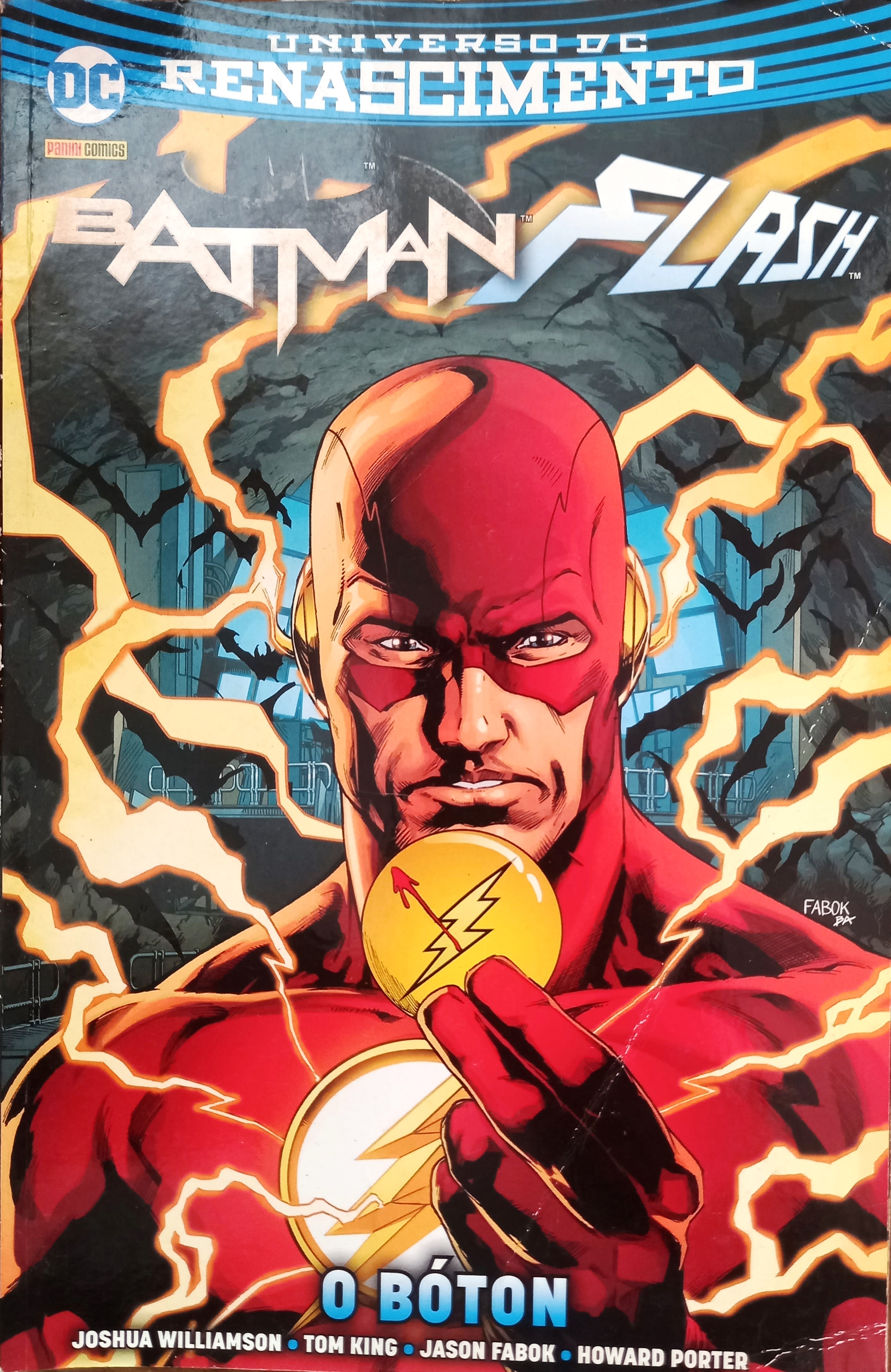 01 - Batman Flash - O Bóton  - Williamson, Joshua