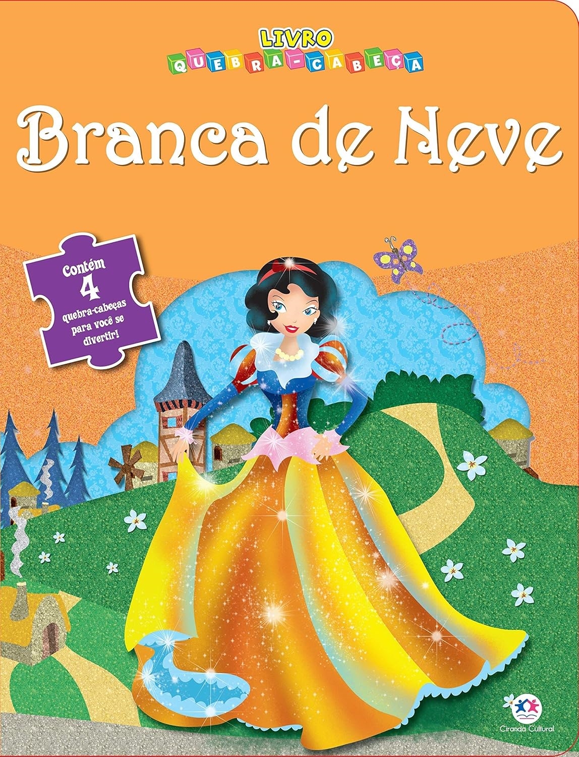 BRANCA DE NEVE - LIVRO QUEBRA-CABEÇA - N/d