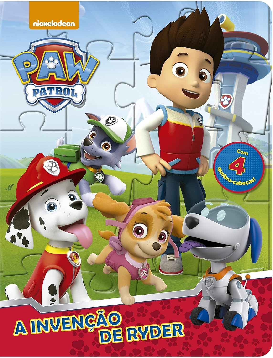 Patrulha Canina A Invencao De Ryder (Livro Quebra Cabeca) - Ciranda cultural