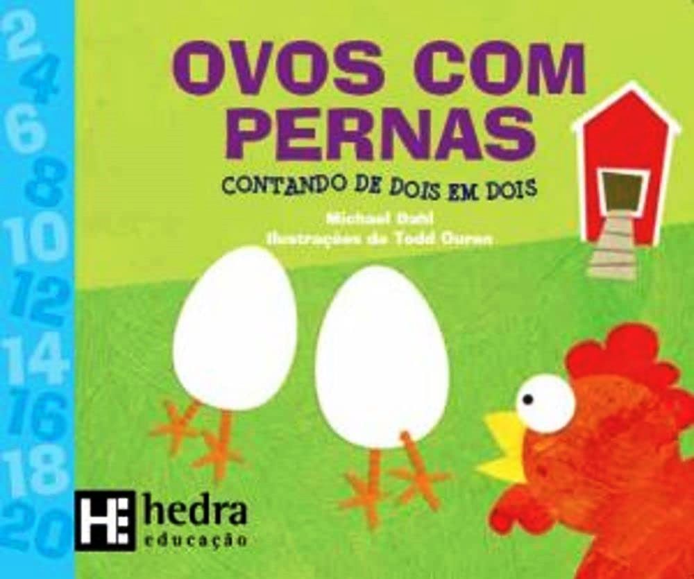 Ovos com pernas: Contando de dois em dois Folheto  - P - Infanto Juvenil - FG