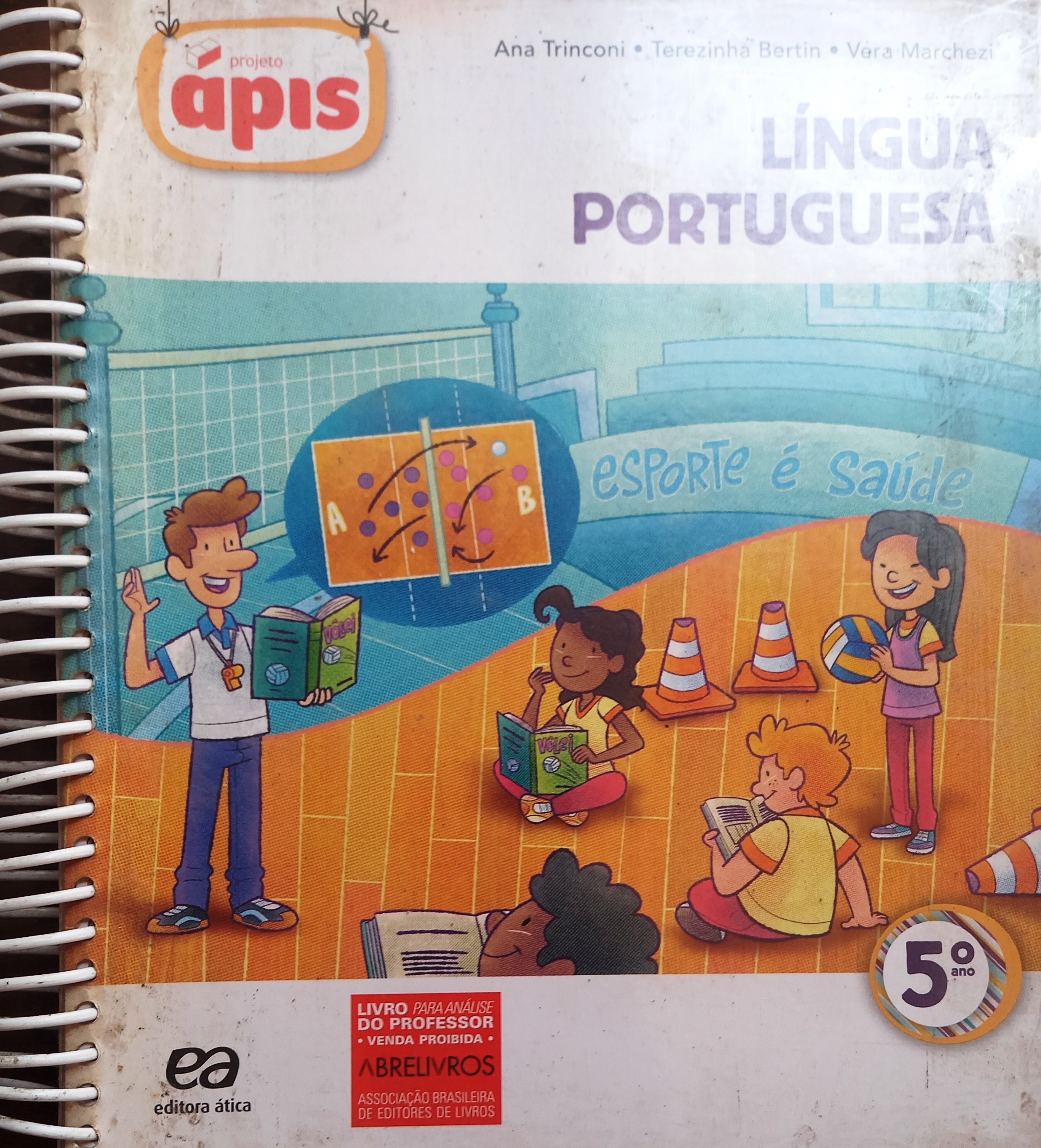 Projeto Ápis - Língua Portuguesa 5º Ano (do Professor) - Ana Triconi