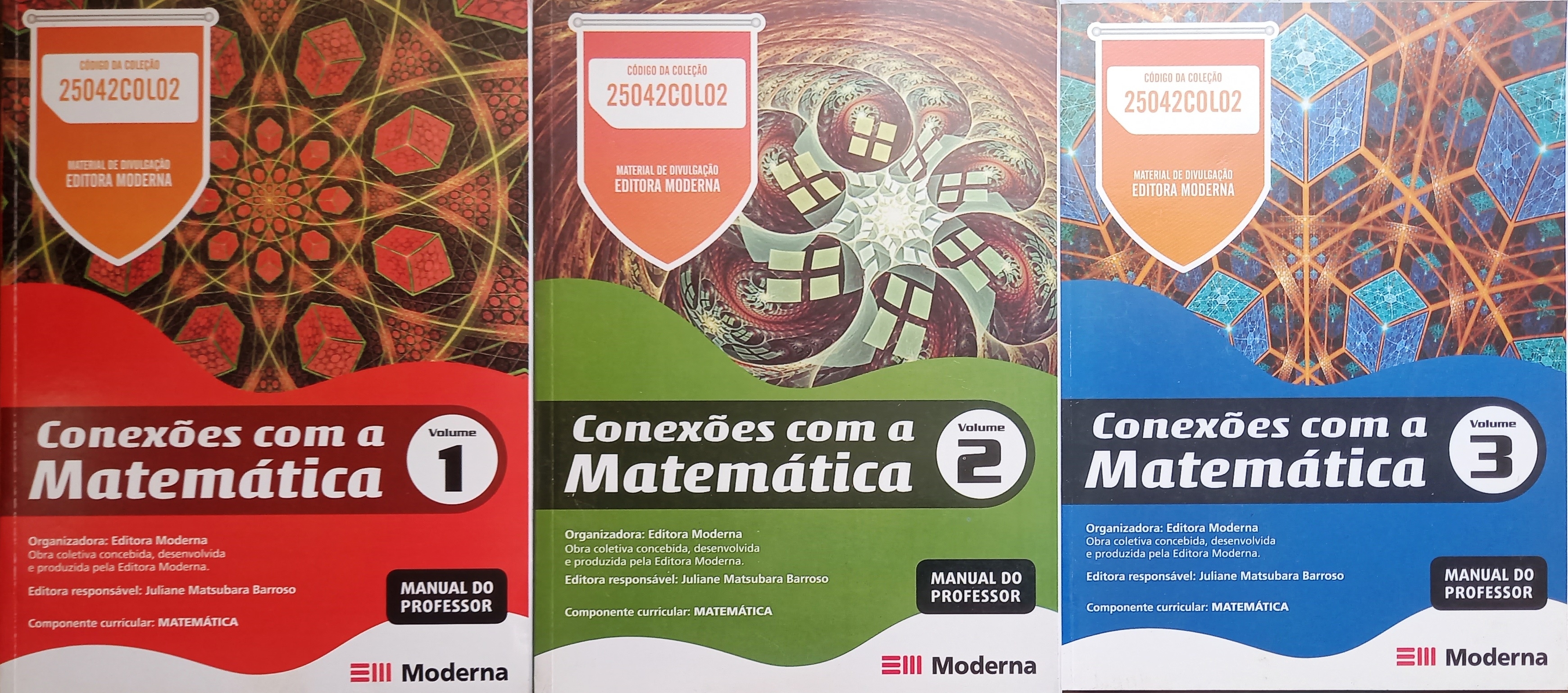 Conexões Com a Matemática 3 Volumes - (do Professor) - Juliane Matsuraba Barroso