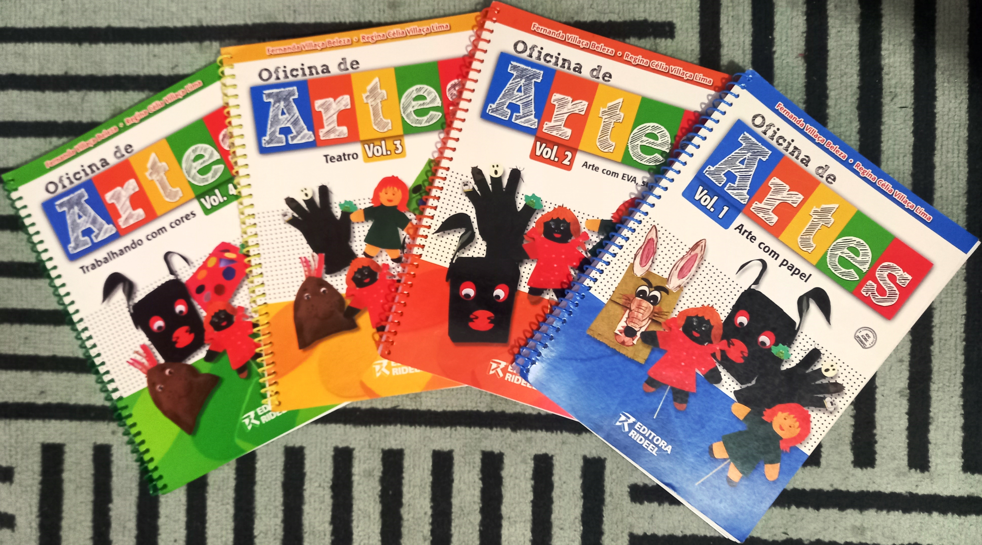 Oficina de Artes - (completo) 04 Volumes - Fernanda Villaça Beleza+ Regina Celia V. Lima