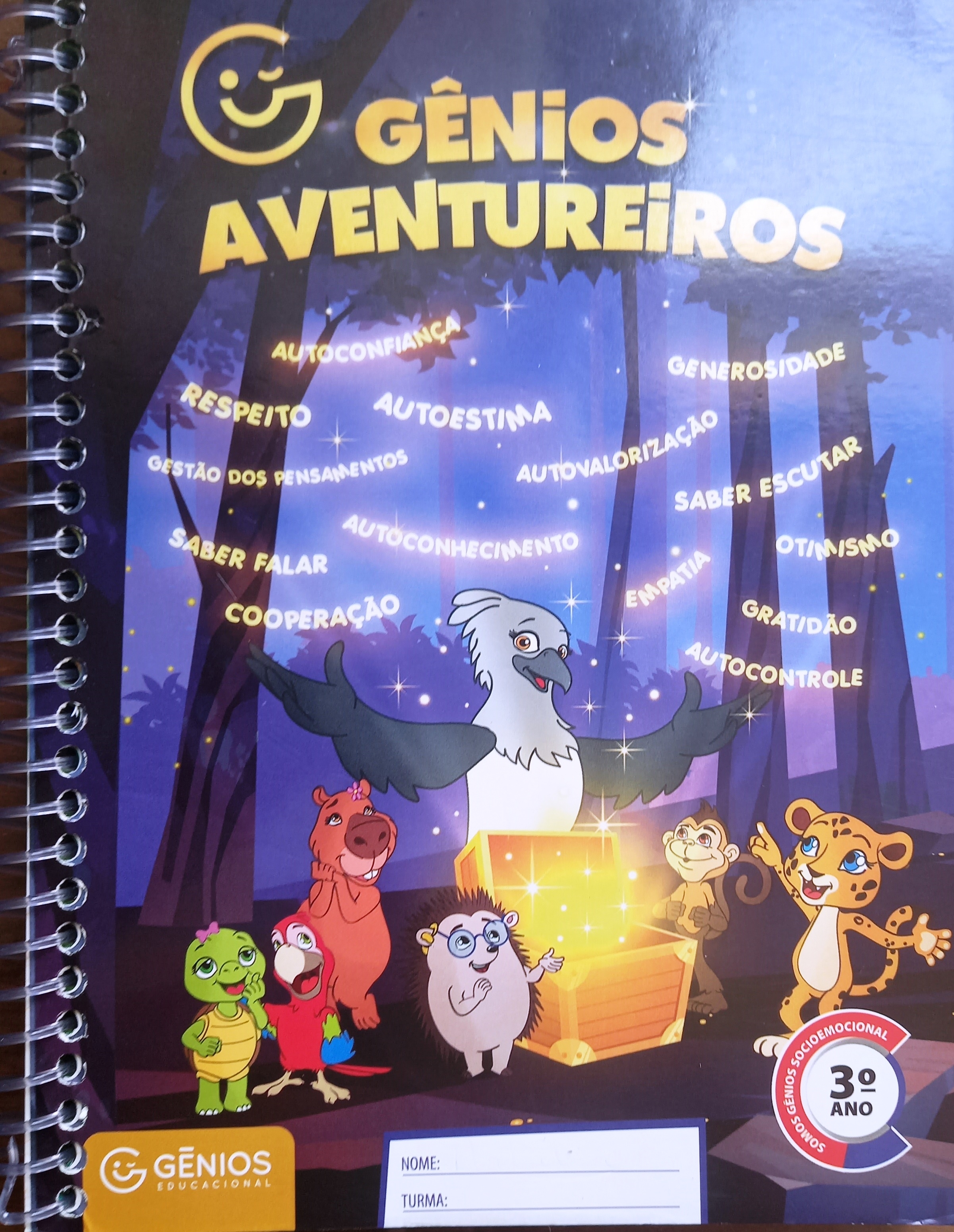 Genios Aventureiros - 3o Ano - Bruno Oliveira + Camila Cury