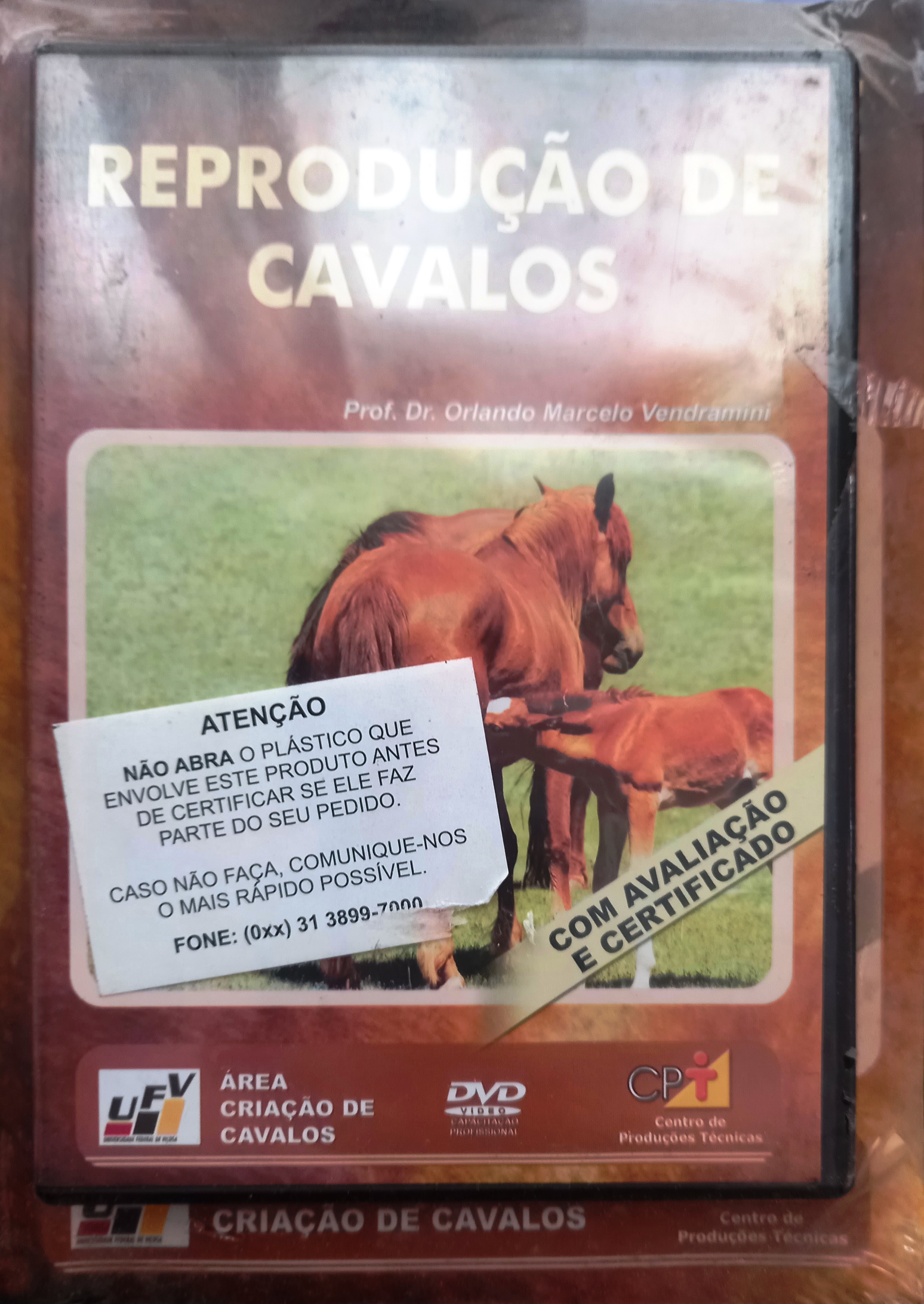 Curso Reprodução de Cavalos - Prof. Dr. Orlando Marcelo Vendramini