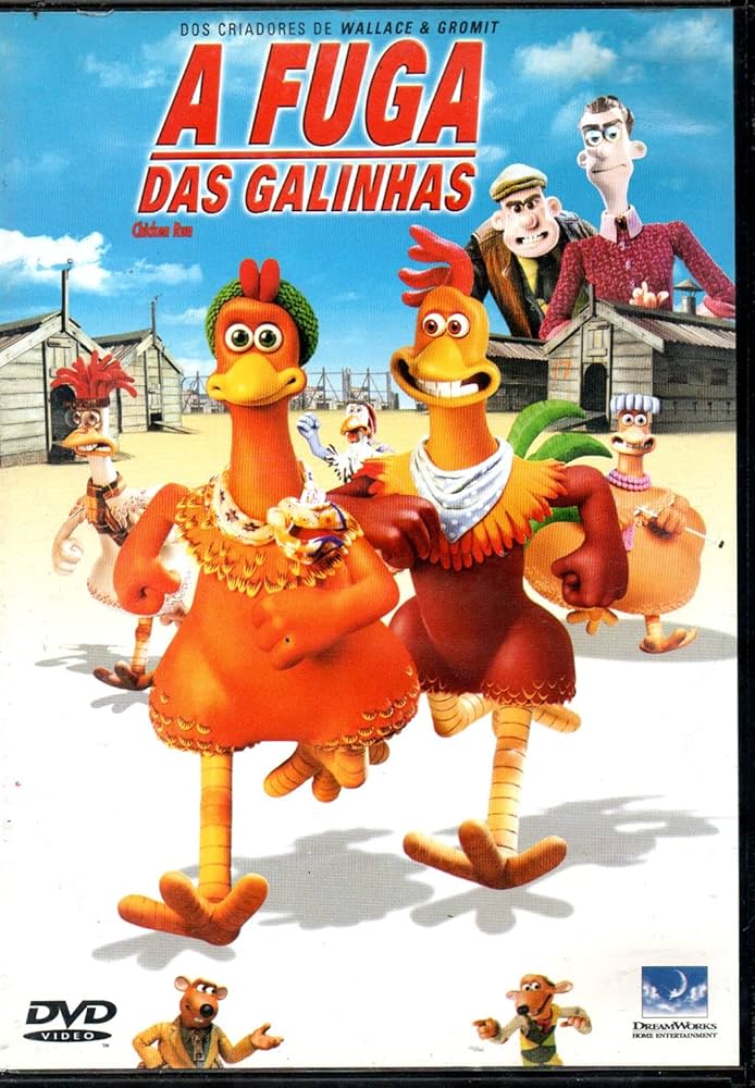 Dvd - A Fuga das Galinhas - Nick Park / Peter Lord