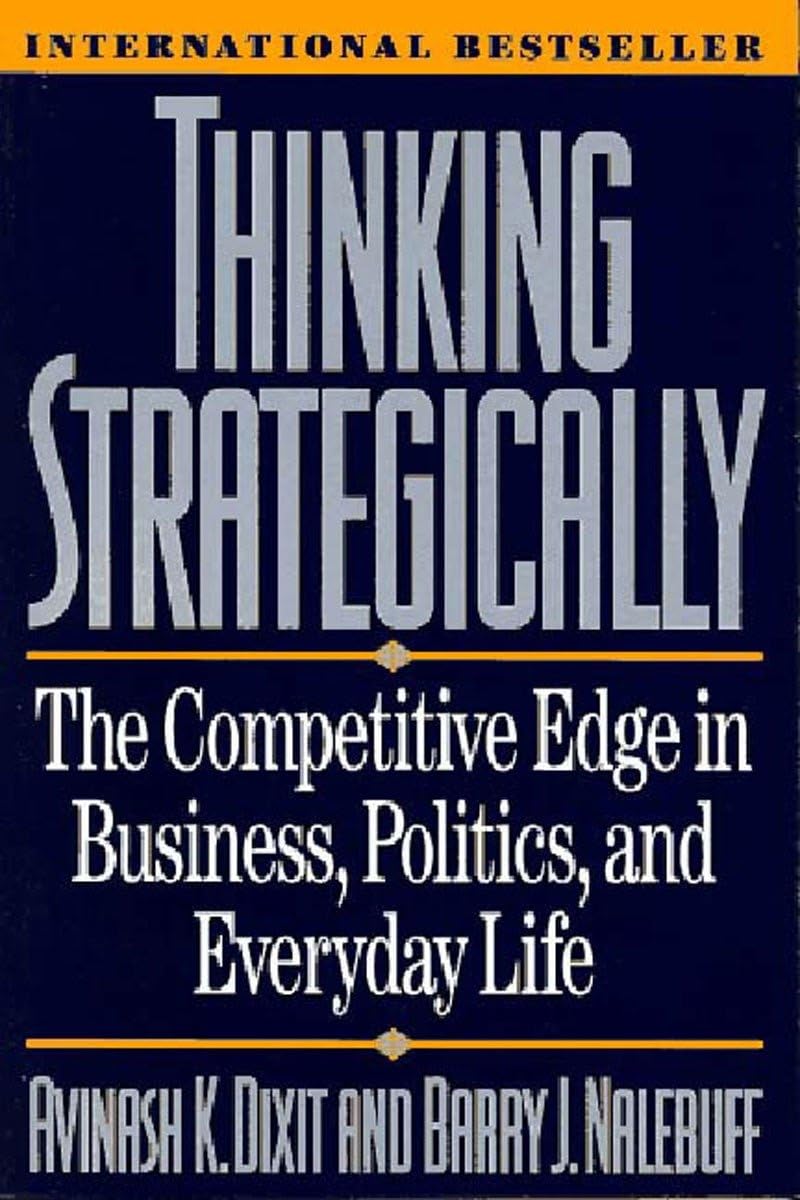 Thinking Strategically - The Competitive Edge In Business - Avinash K. Dixit e Outro