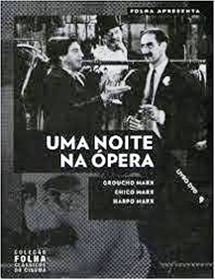 Uma Noite na Ópera - Acompanha Dvd - Groucho Marx e Outros