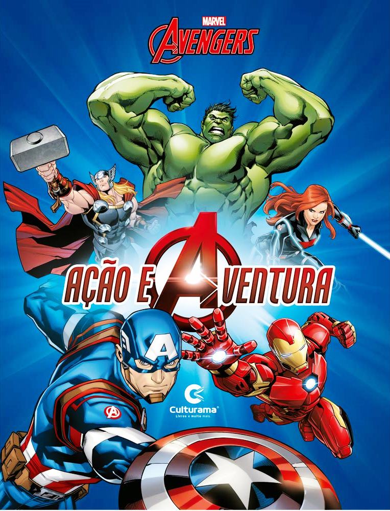 Acao e Aventura - Marvel Vingadores - Naihobi Steinmetz Rodrigues