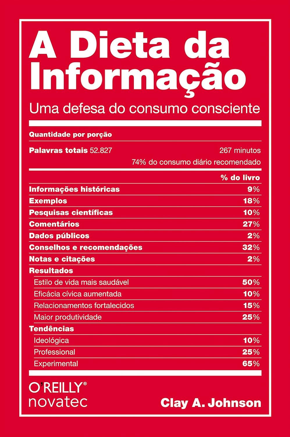 A Dieta da Informação - Uma Defesa do Consumo Consciente - Clay A. Johnson