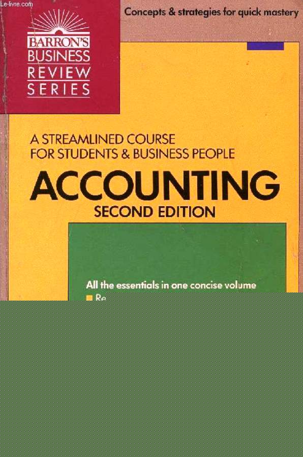 Accounting Second Edition - Peter J Eisen