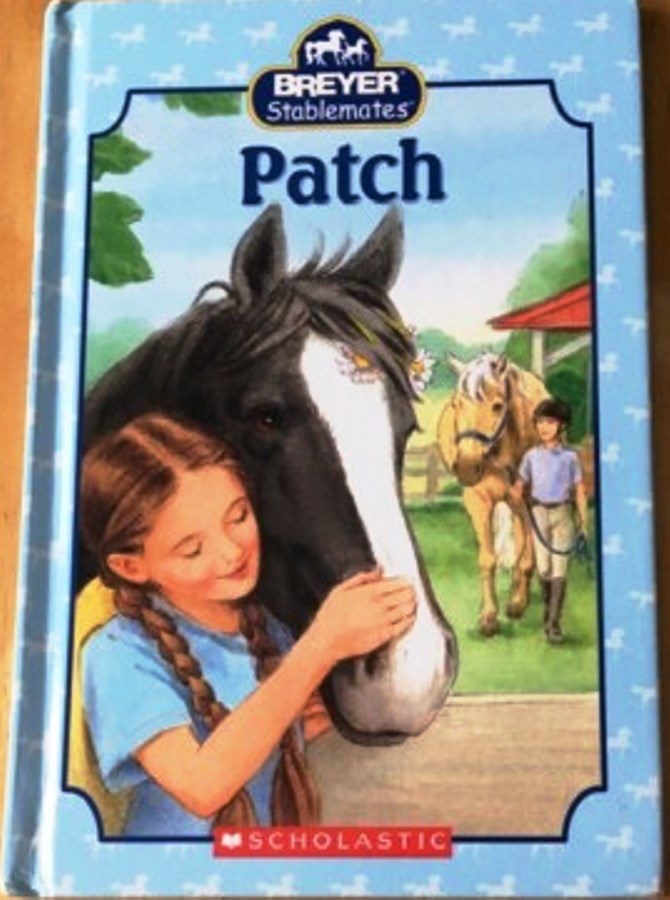 Patch With Keepsake Card of a Palomino Horse - Lisa Papp; Kristin Earhart