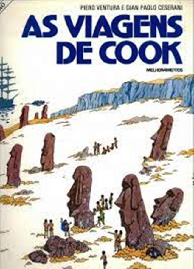 A Viagem de Cook  - Piero Ventura + Gian Paolo Cesarini