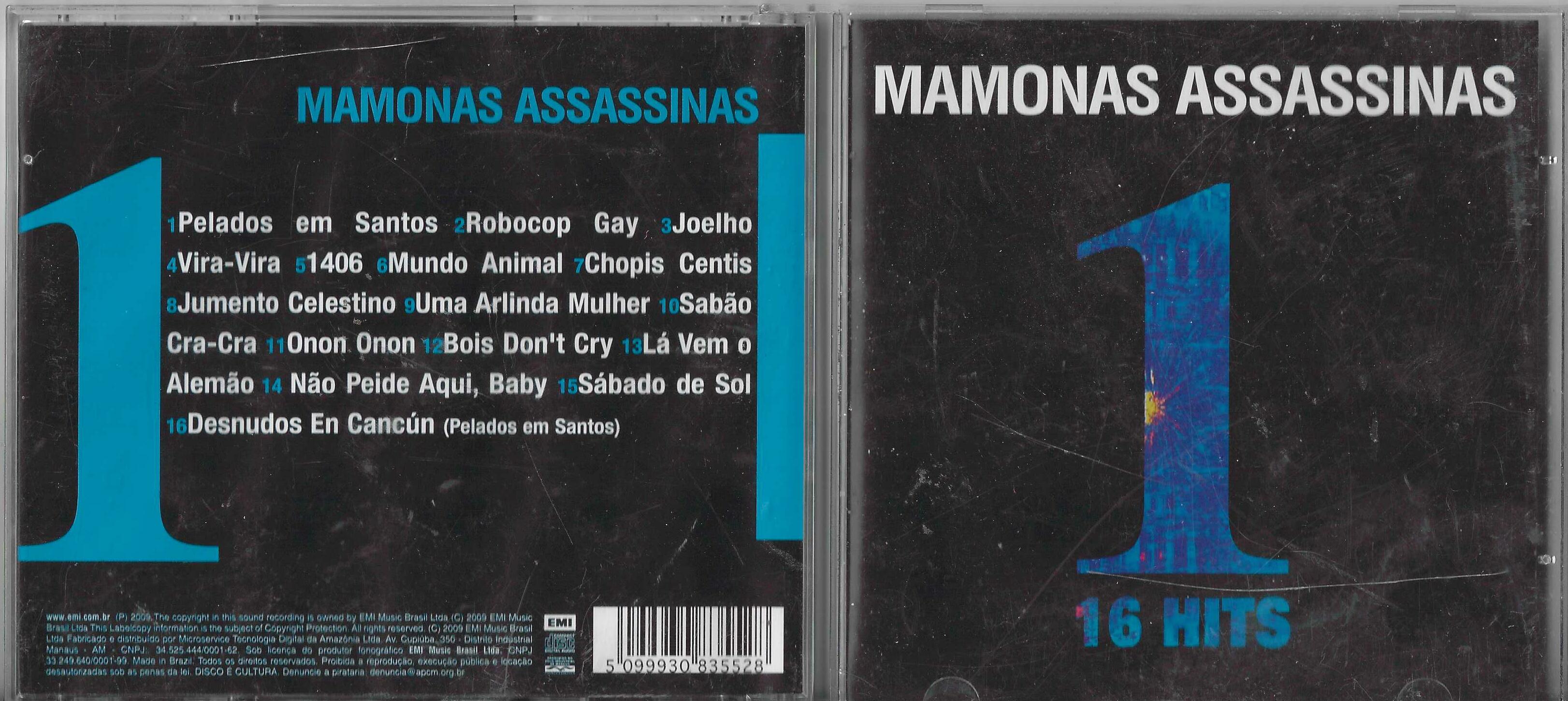 Cd - 1 - 16 Hits - Mamonas Assassinas
