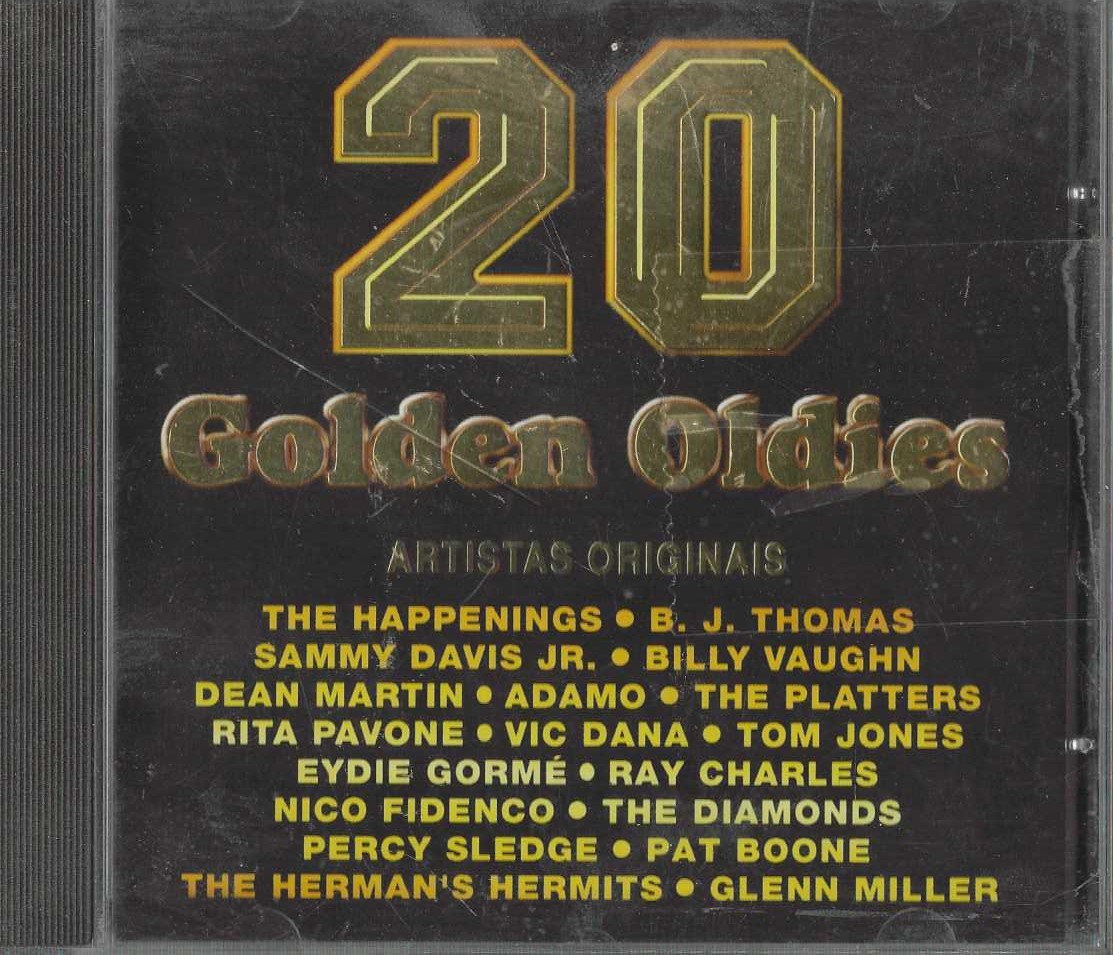 Cd - 20 Golden Oldies - B. J. Thomas, Sammy Davis Jr, Billy Vaughn