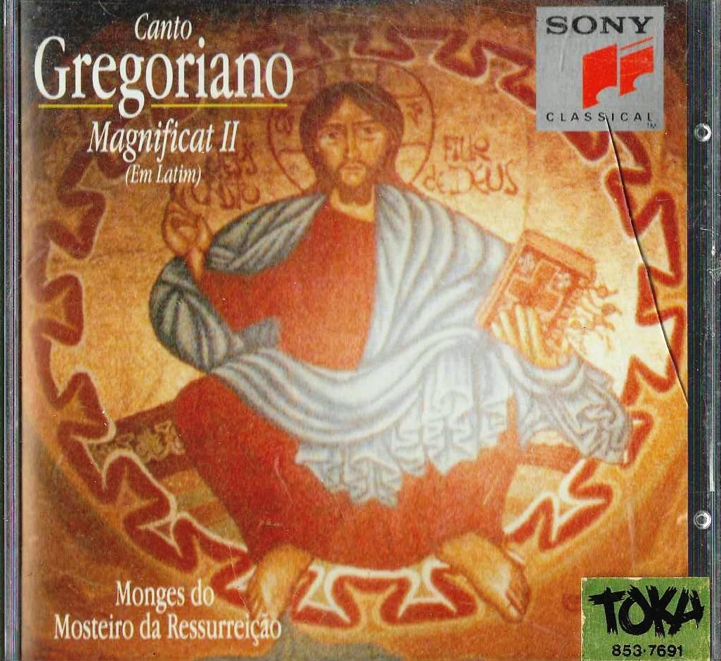 Cd - Canto Fregoriano Magnificatt Ii - Monges do Mosteiro da Ressurreição