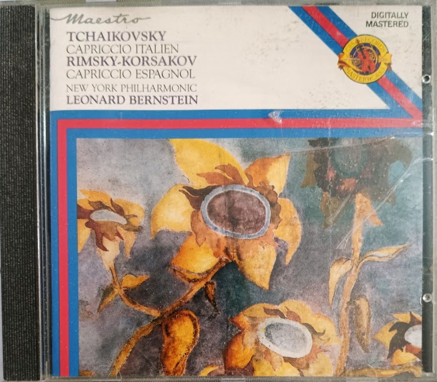 CD - Capriccio Italien / Capriccio Espagnol - New York Philharmonic - Tchaikovsky+Rimsky-Korsakov++Leonard Bernstein