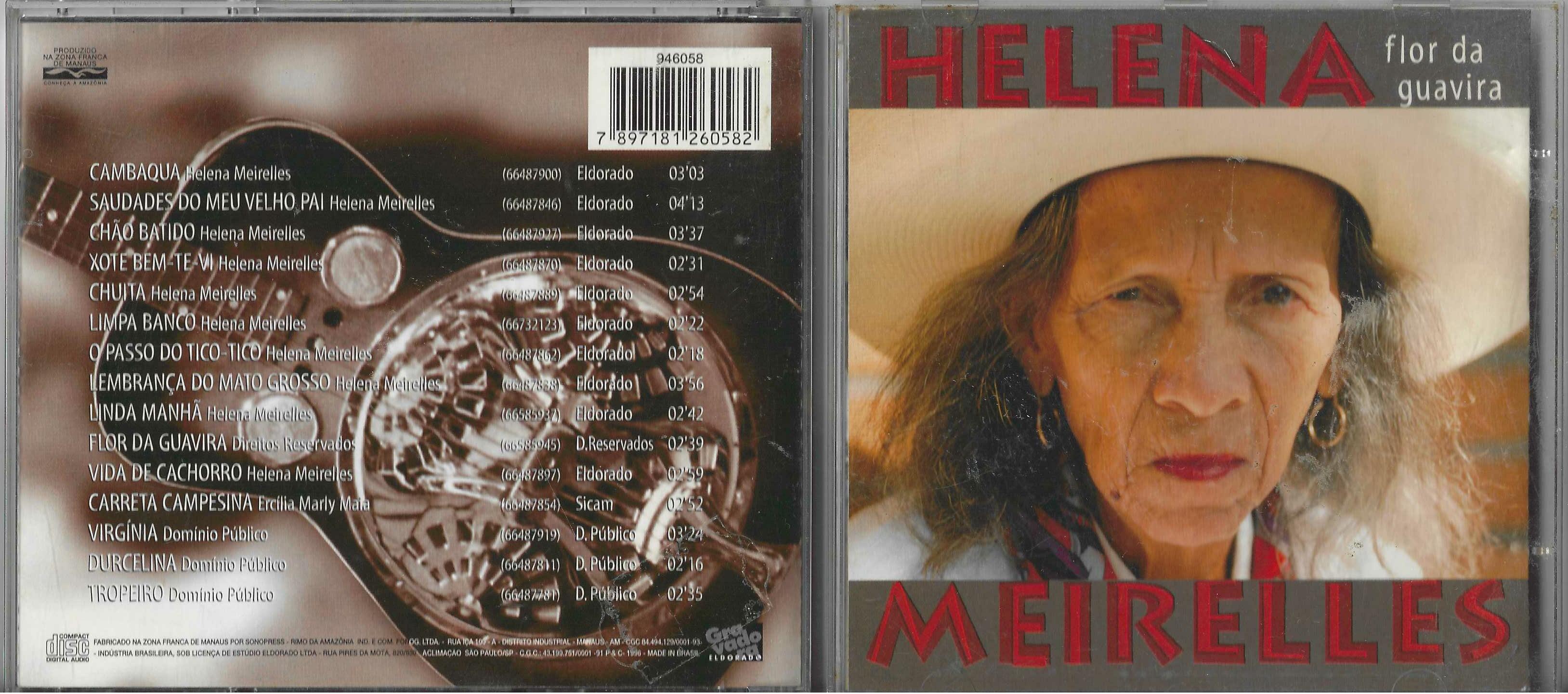 Cd - Flor da Guavira - Helena Meirelles