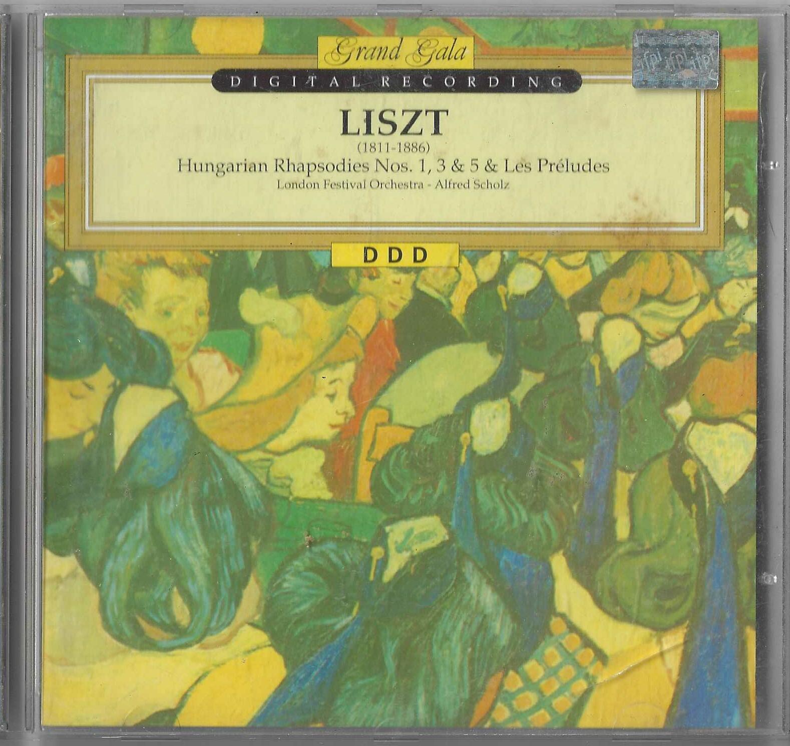 Cd - Grand Gala - Liszt (1811-1886) - London Festival Orchestra + Alfred Scholz 