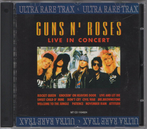 Cd - Live In Concert - Guns N Roses
