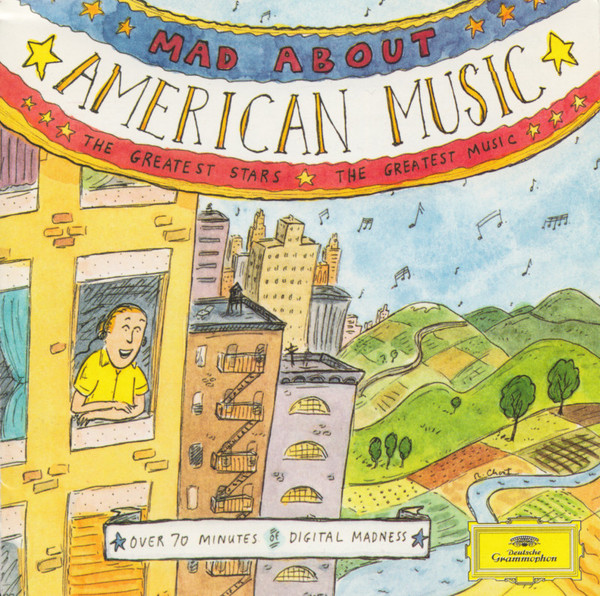 Cd - Mad About American Music - George Gershwin+leonard Bernstein+aaron Copland
