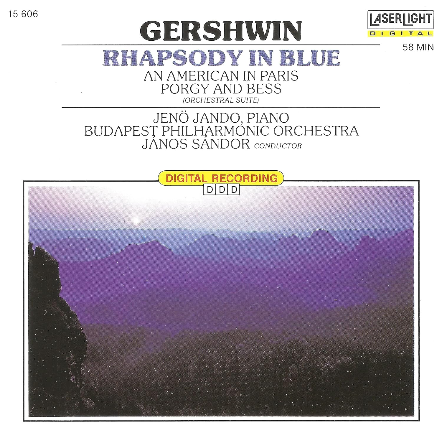 Cd - Rhapsody In Blue - Gershwin, Jenö Jandó, Janos Sandor