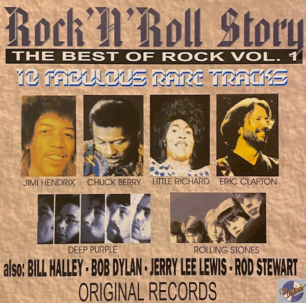 Cd - Rockn Roll Story - The Best Of Rock Volume 1 - Bill Halley+Bob Dylan+Jerry Lee Lewis+Vários