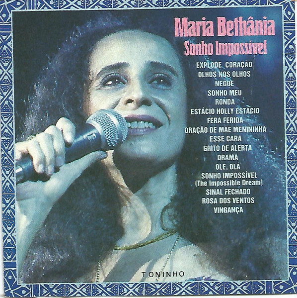 Cd - Sonho Impossivel - Maria Bethania