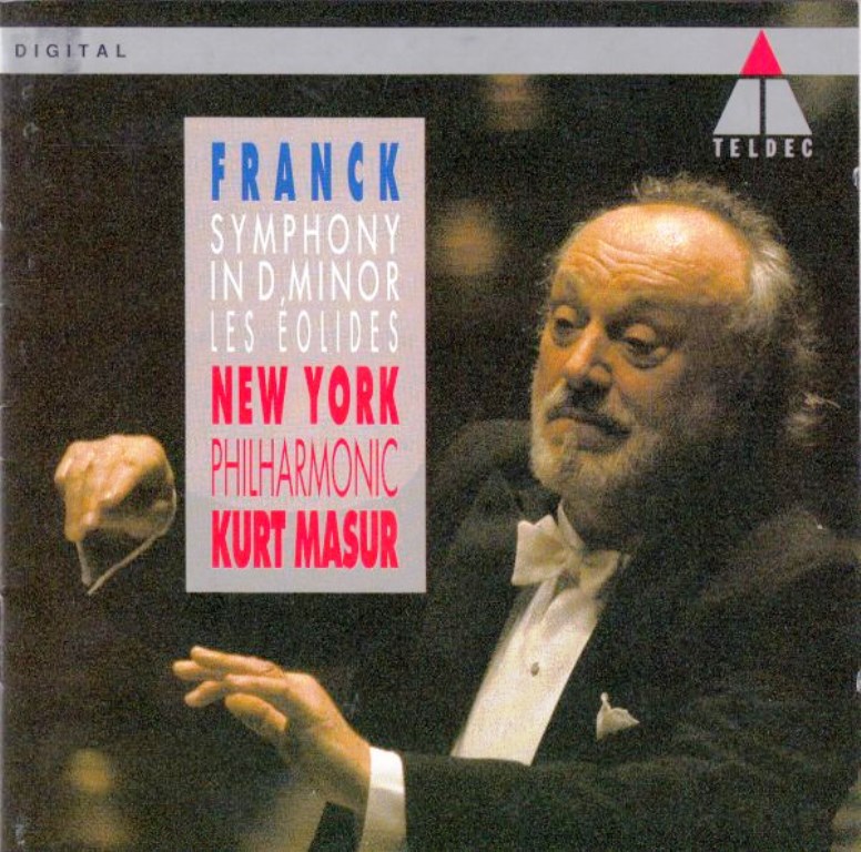 CD - Symphony In D Minor / Les Éolides - Franck + New York Philharmonic + Kurt Masur 