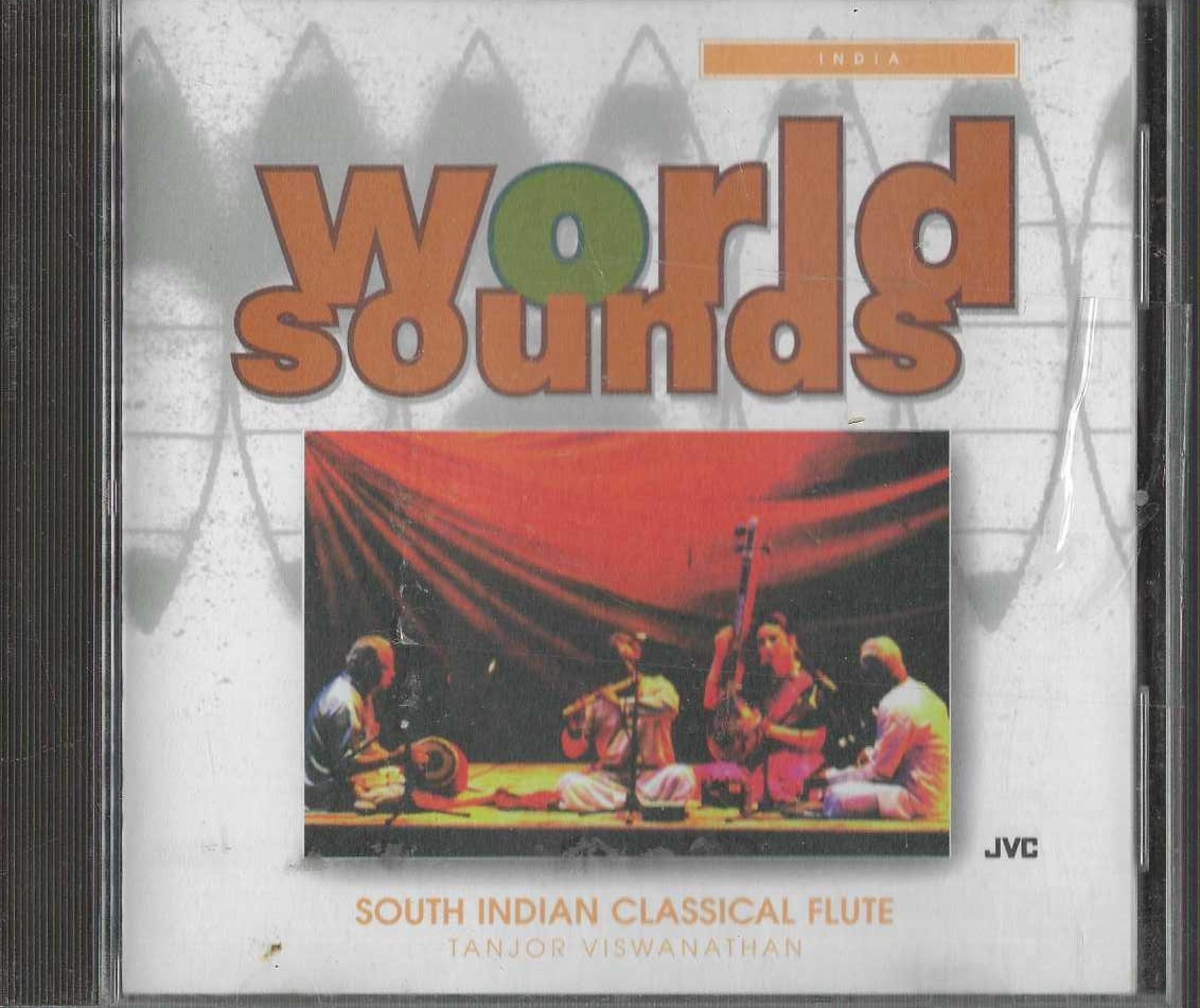 Cd - World Sounds India - South Indian Classical Flute Tanjor Viswanathan