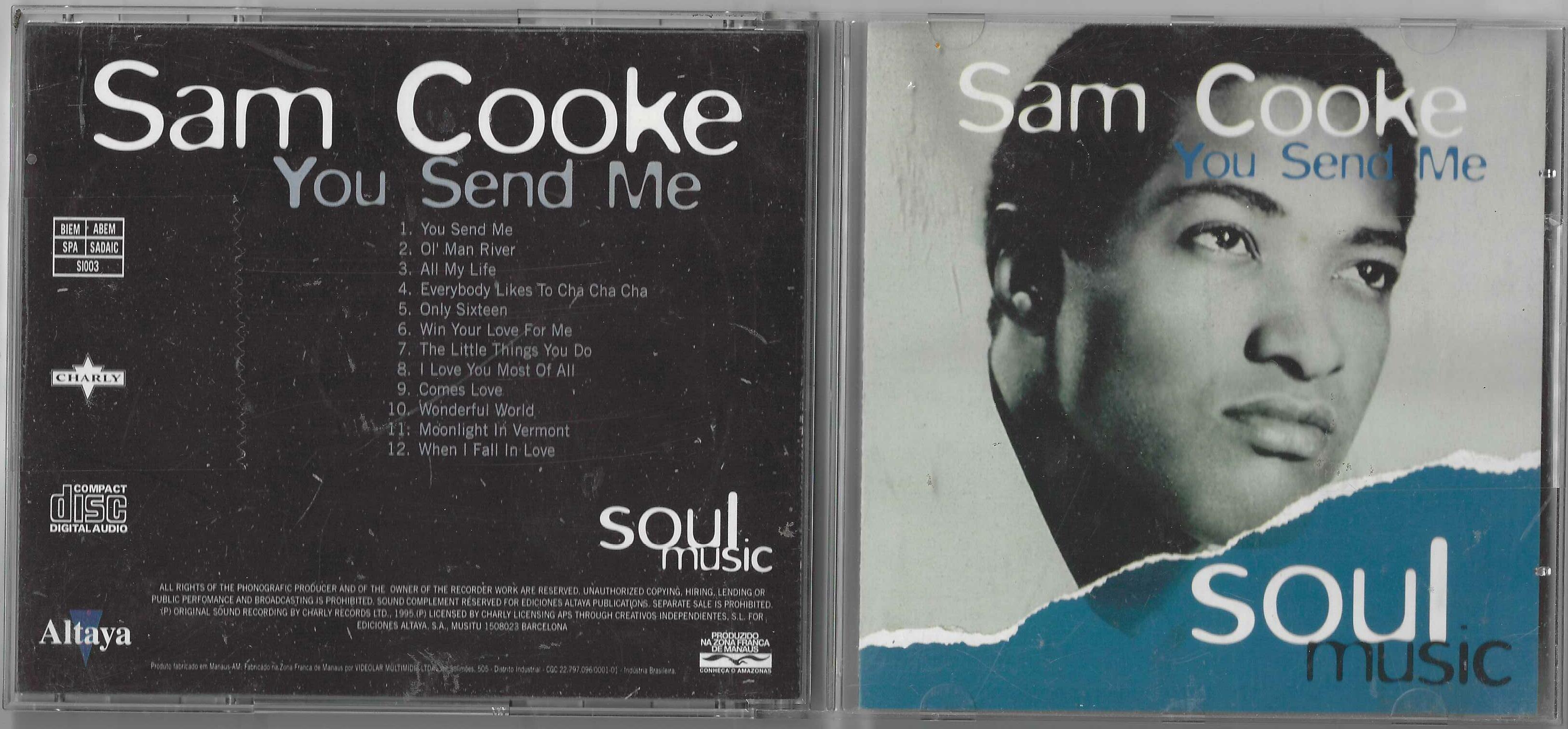 Cd - You Send Me - Soul Music - Sam Cooke