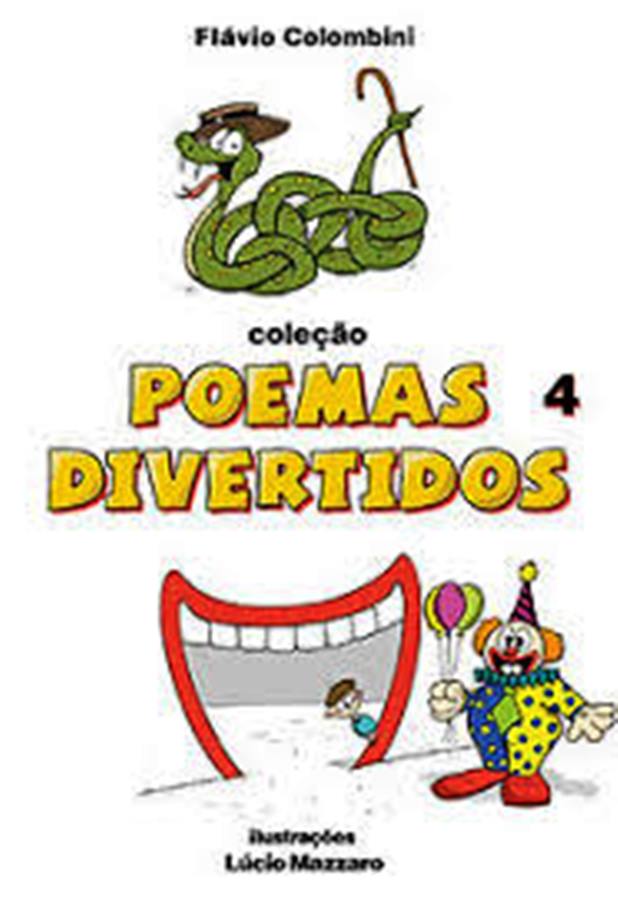 Coleção Poemas Divertidos Com Desenhos para Colorir (4) - Flávio Colombini