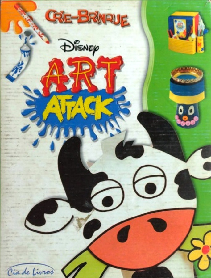 Disney art attack box - Editora Cia de livros