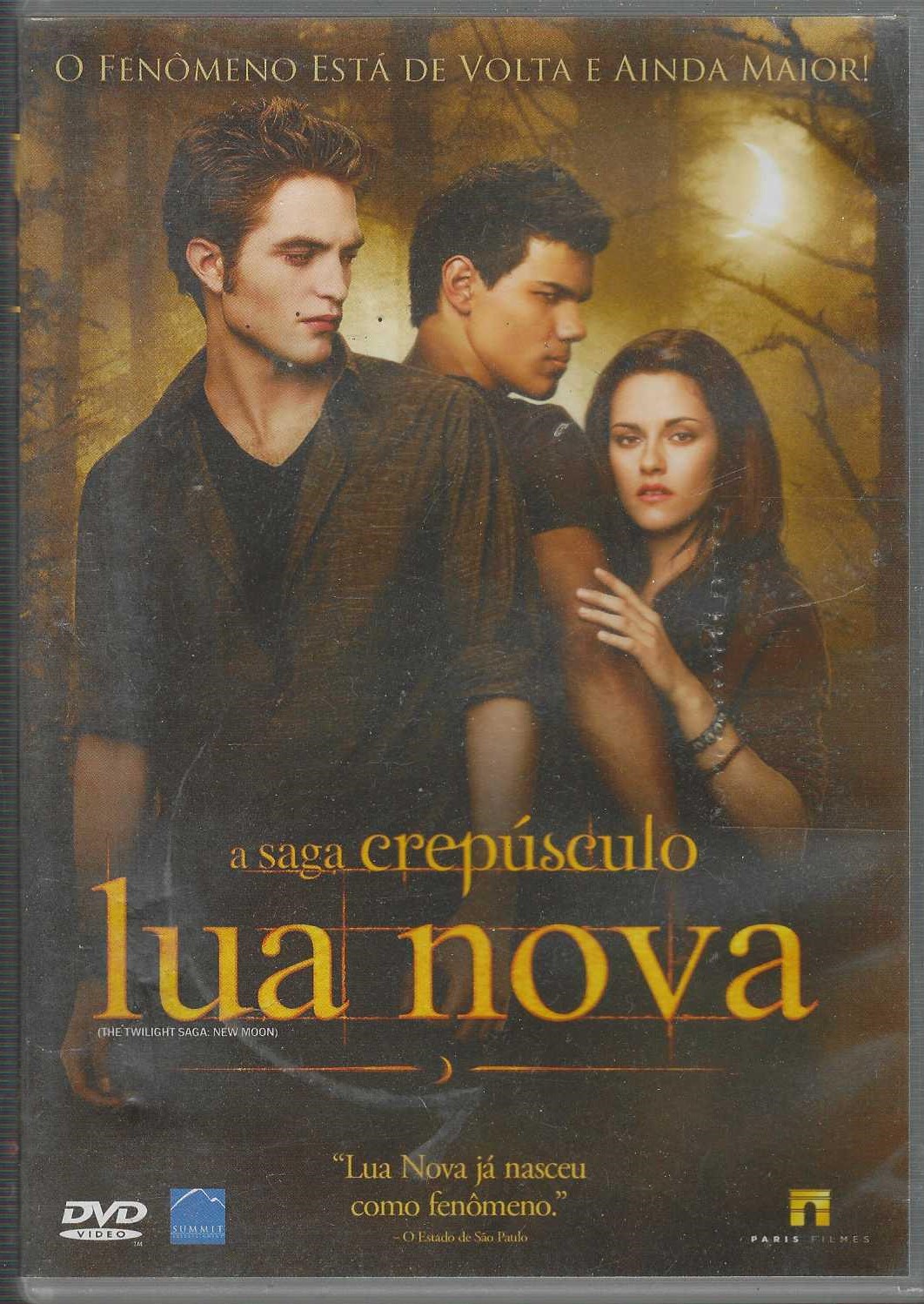 Dvd - a Saga Crepusculo - Lua Nova - Stephenie Meyer.