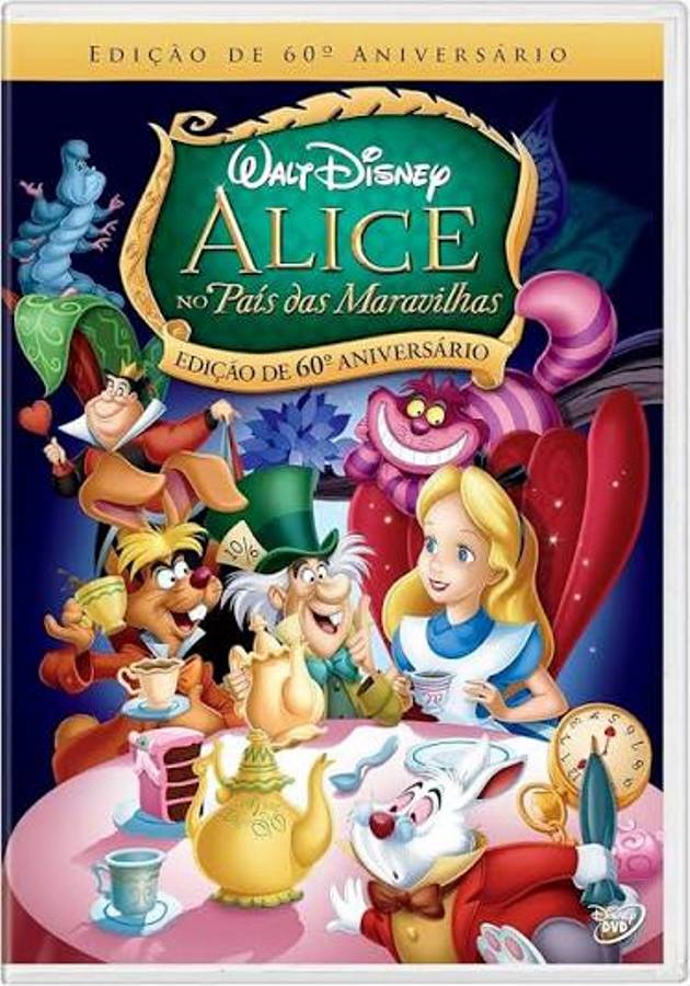Dvd - Alice no Pais das Maravilhas - Walt Disney