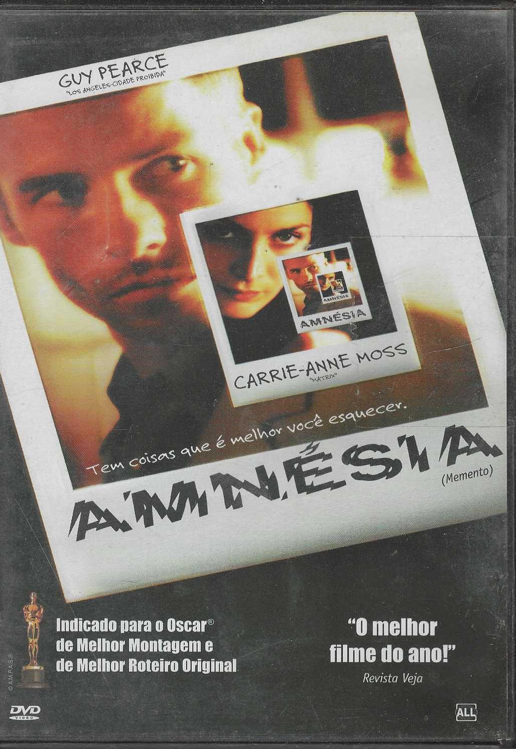 Dvd - Amnésia - Tem Coisas que é Melhor Voce Esquecer - Cristopher Nolan