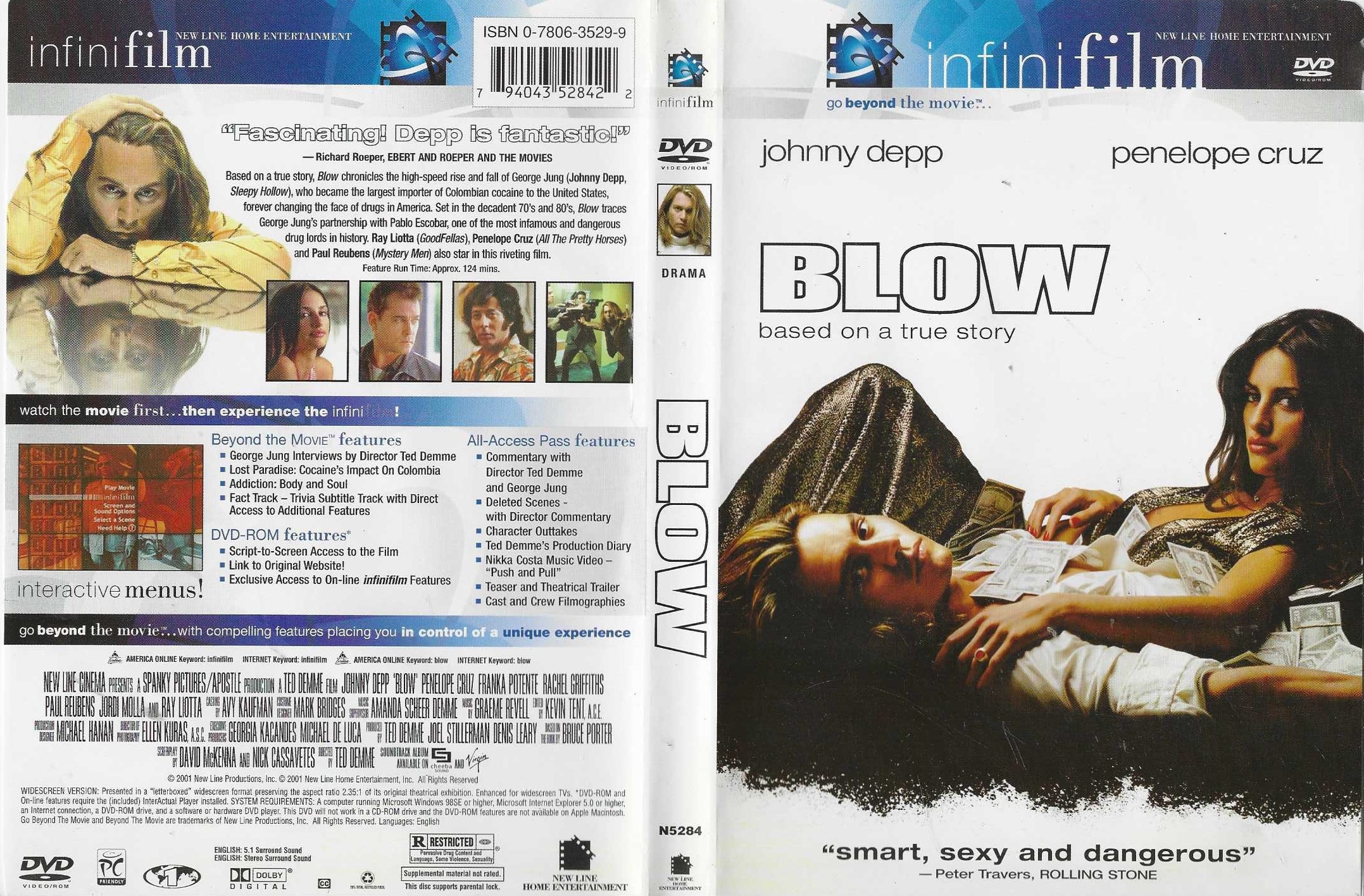 Dvd - Blow - David Mckenna / Nick Cassavetes