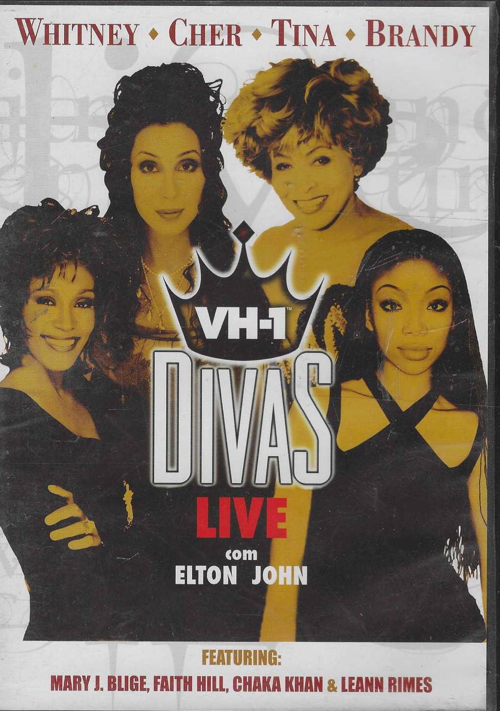 Dvd - Divas Live - Jennifer Aniston, Mariah Carey, Vários