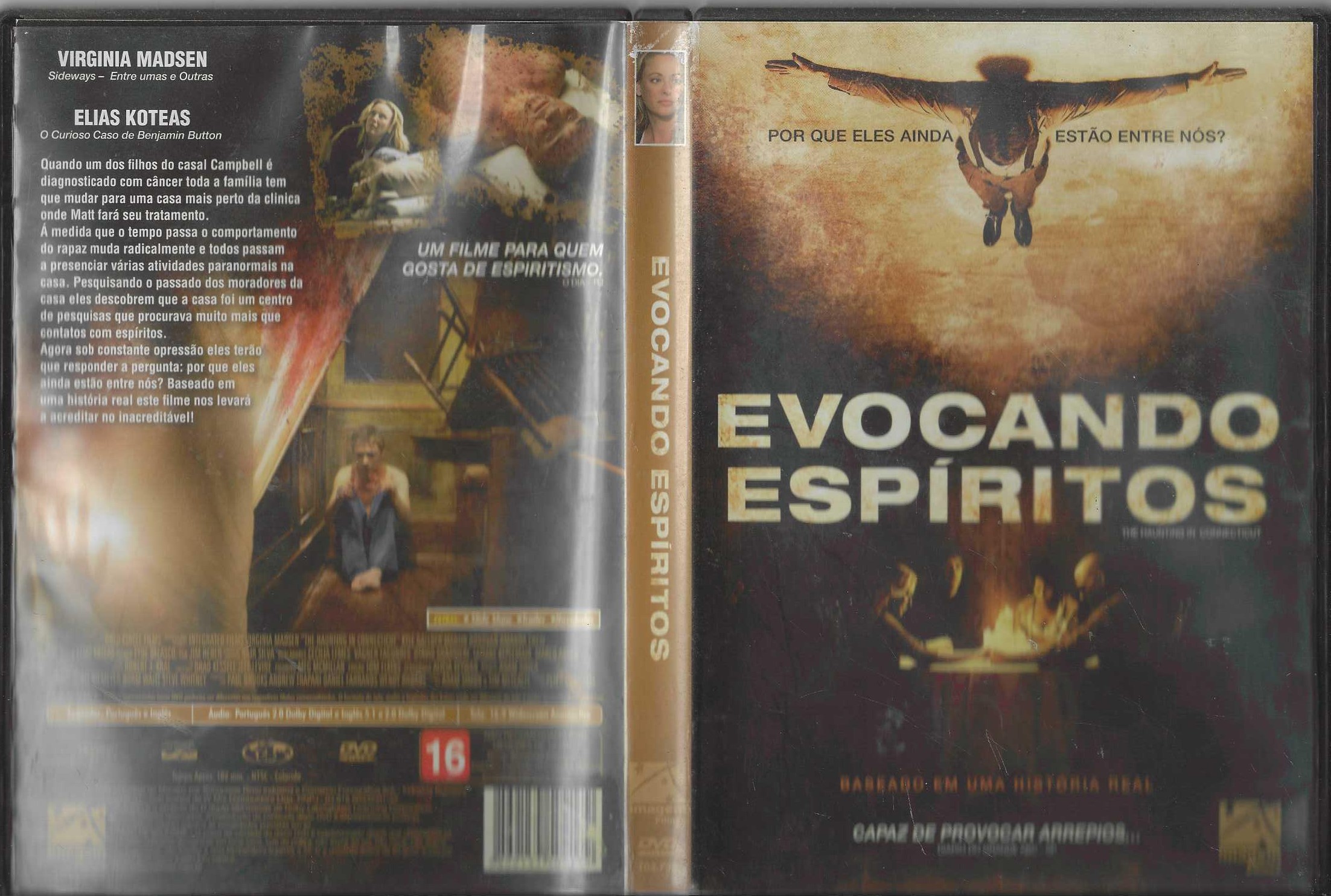 Dvd - Evocando Espiritos - Adam Simon /tim Metcalfe
