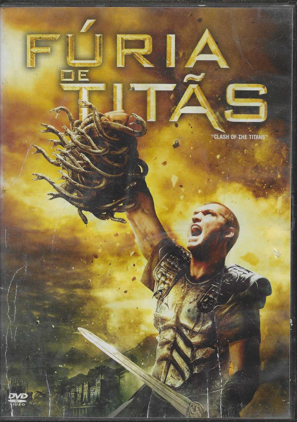 Dvd - Furia de Titãs - Louis Leterrier