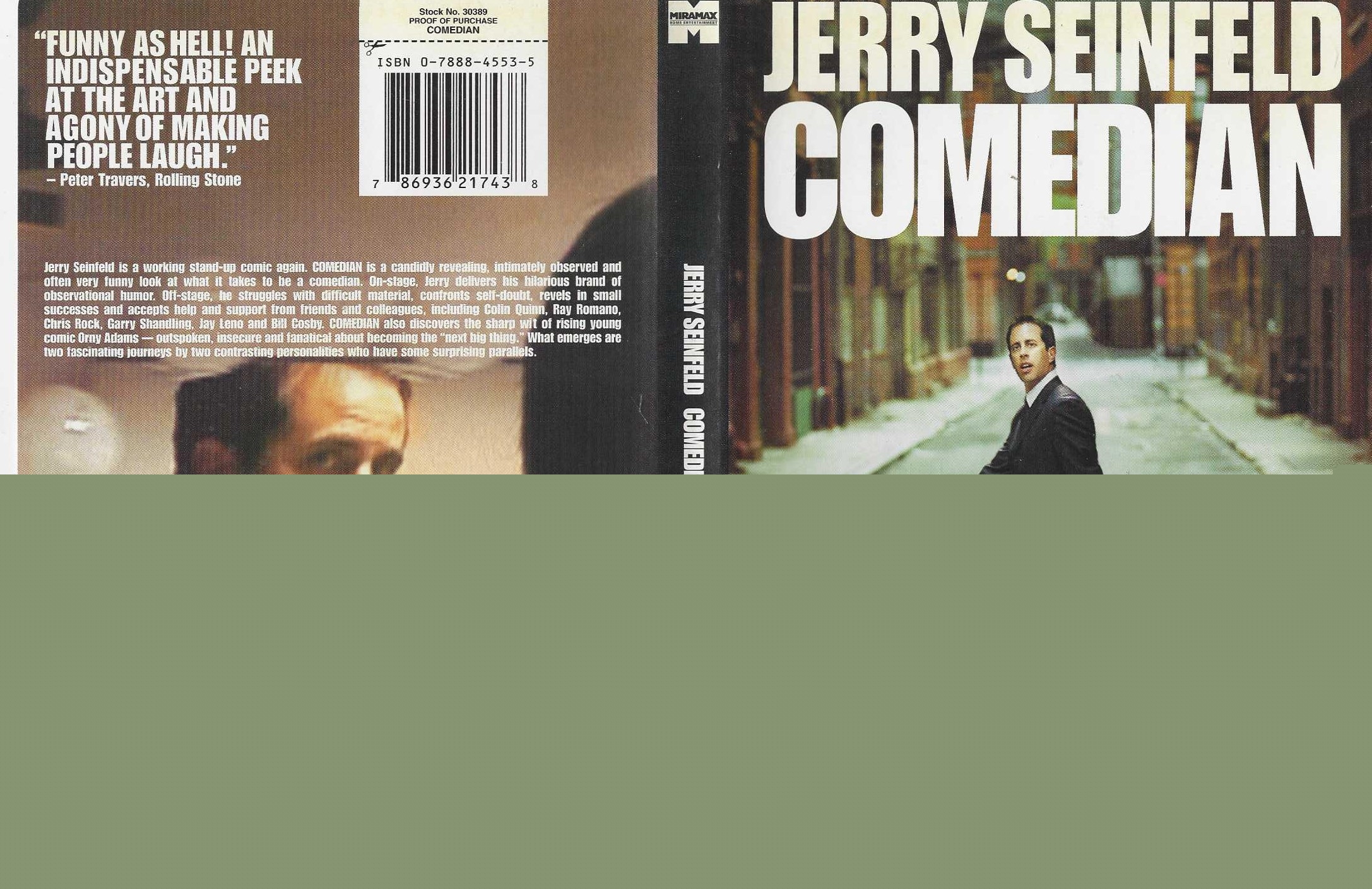 Dvd - Jerry Seinfeld Stand-up Comedian. - Jerry Seinfeld